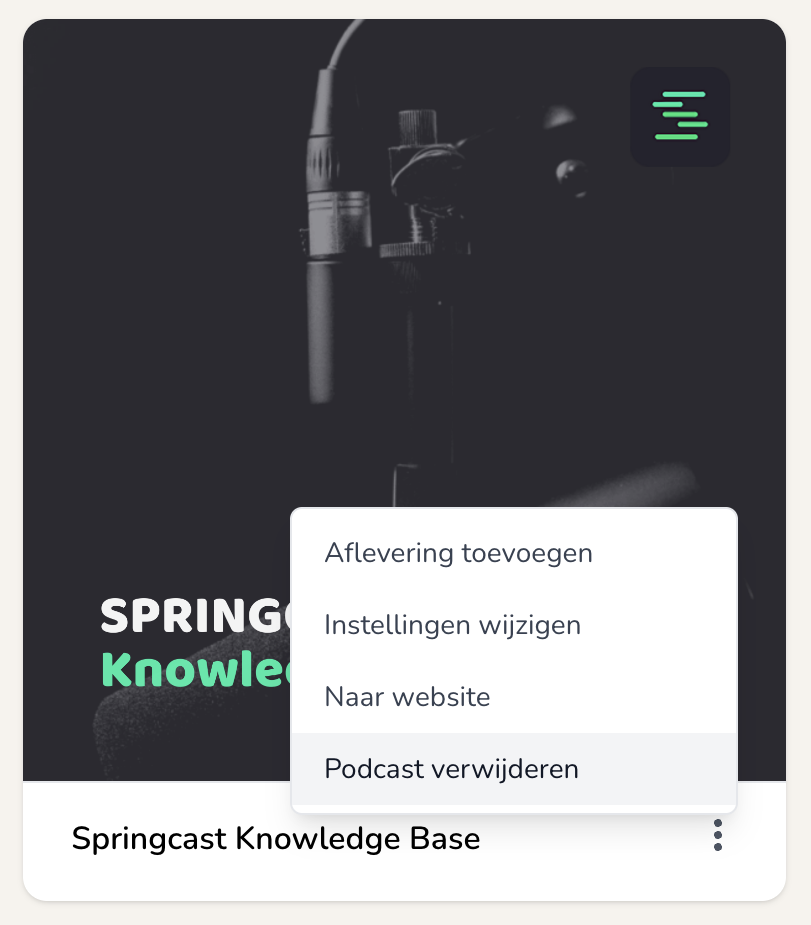Podcast verwijderen NL Springcast.png