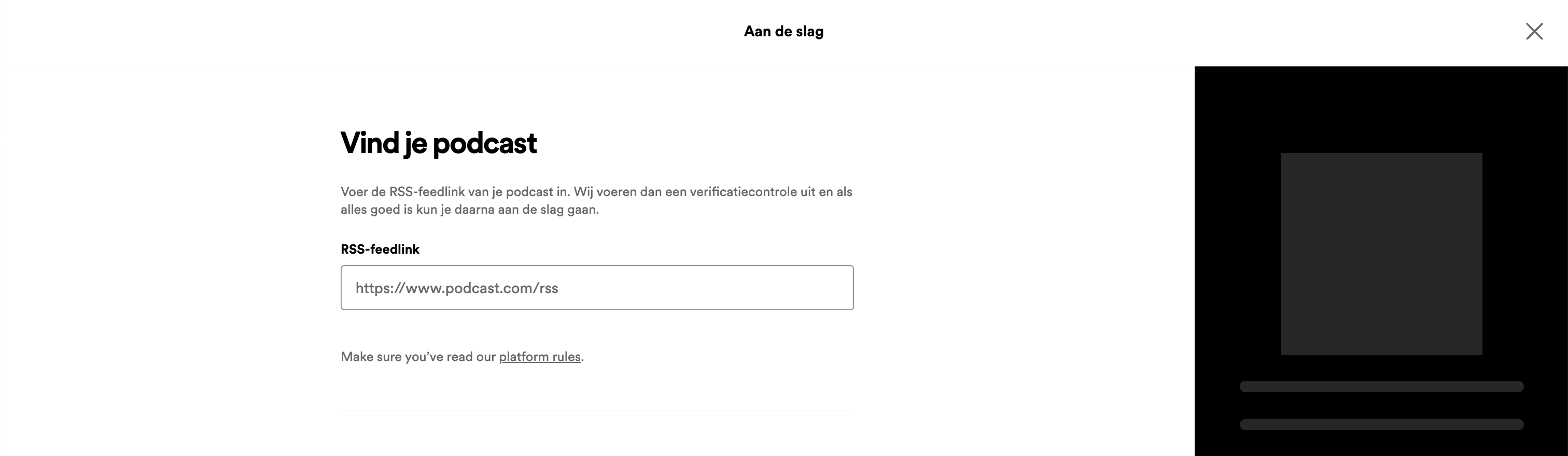 Aanmelden podcast Spotify - RSS-feed toevoegen.png