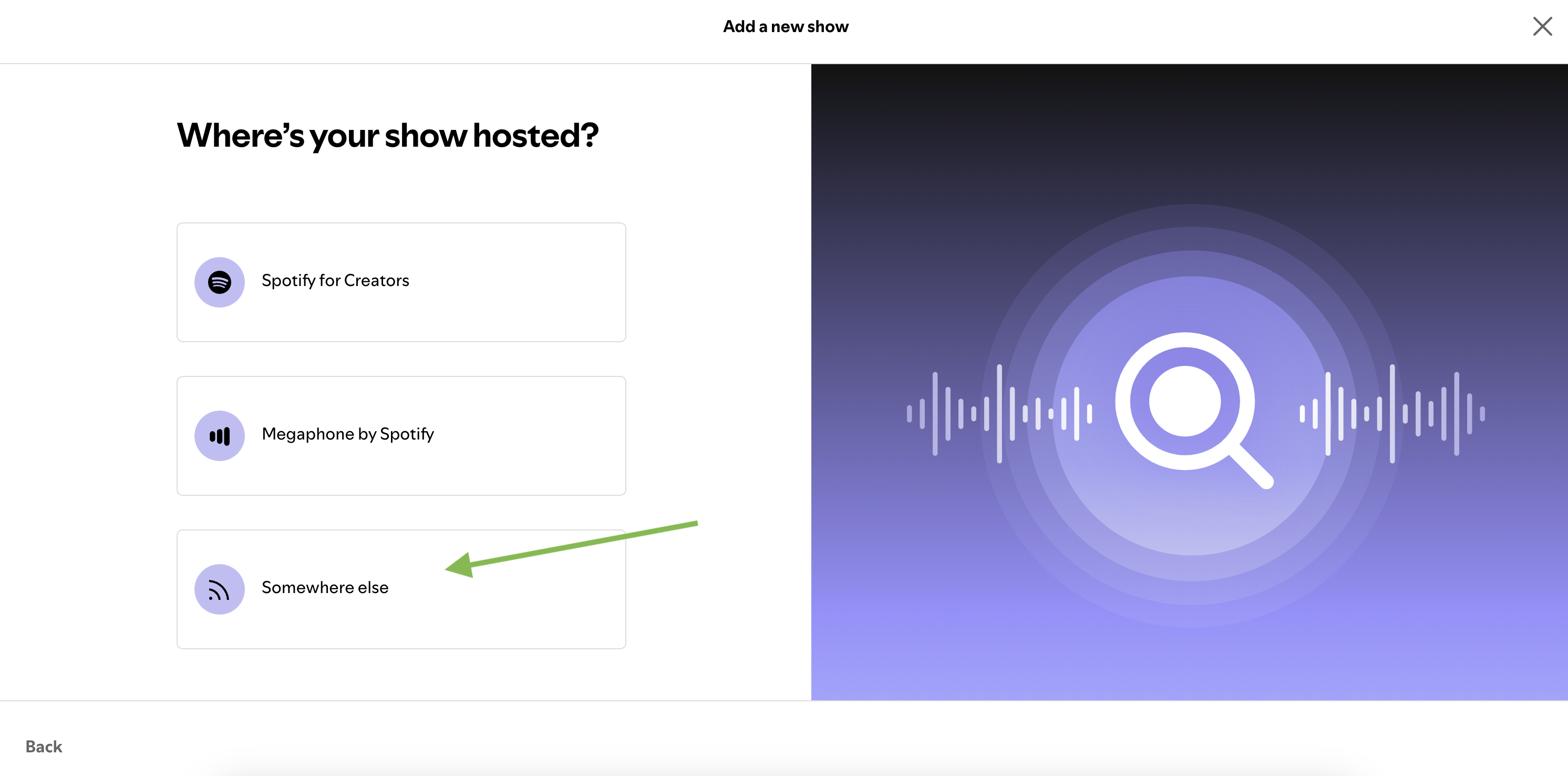 Add a new show - Somewhere else.png